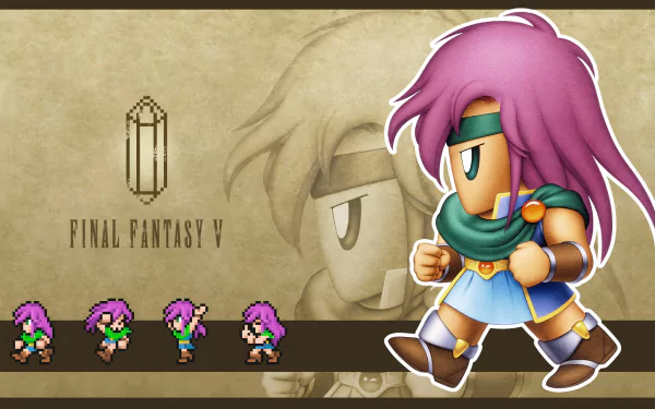 Faris Scherwiz video game Final Fantasy V HD Desktop Wallpaper | Background Image