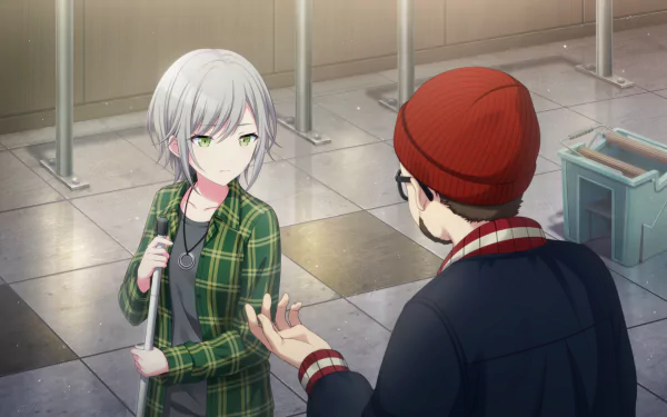 Hinomori Shiho video game Project Sekai: Colorful Stage! feat. Hatsune Miku HD Desktop Wallpaper | Background Image