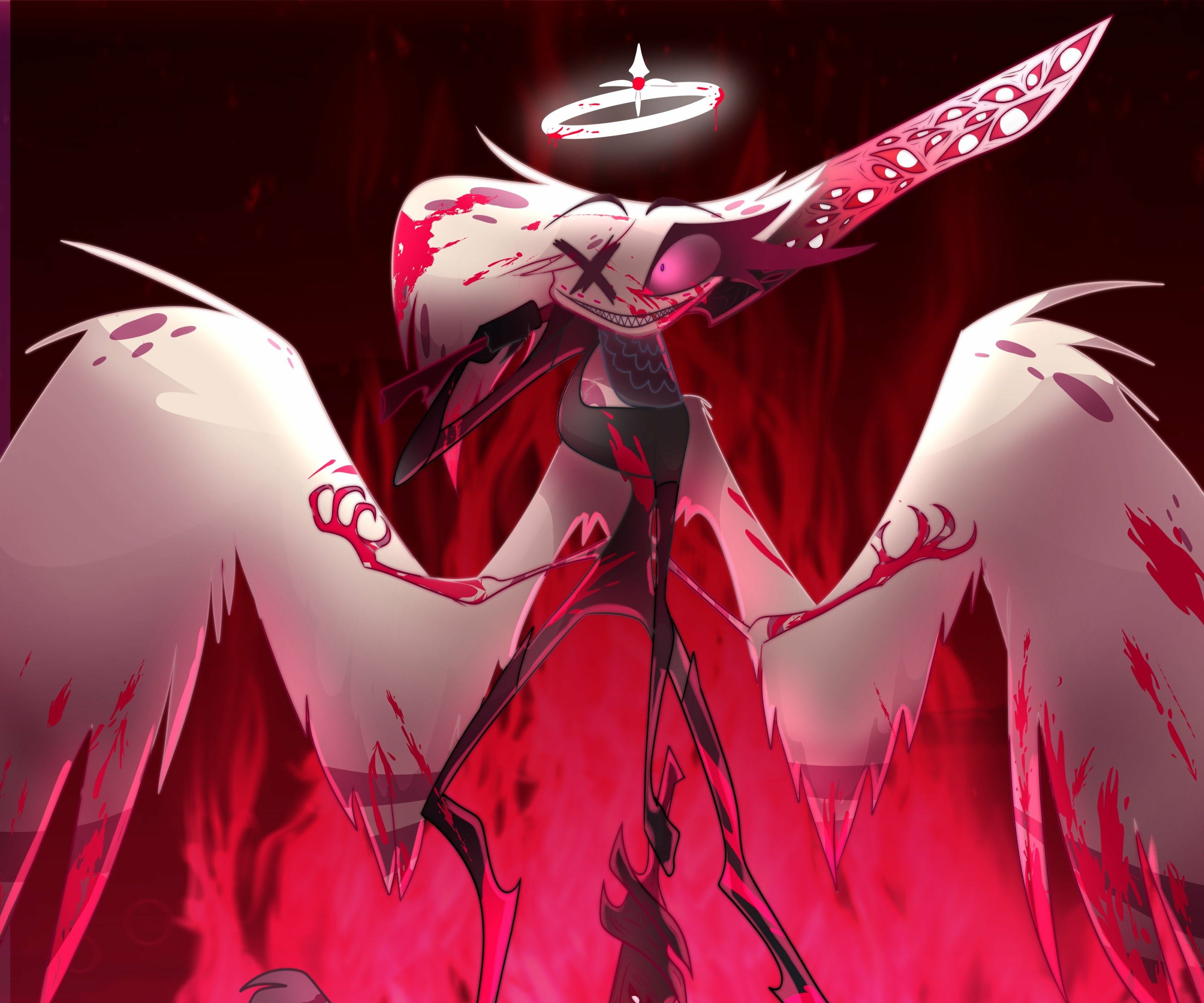 Download Angel Dust Hazbin Hotel TV Show Hazbin Hotel HD Wallpaper
