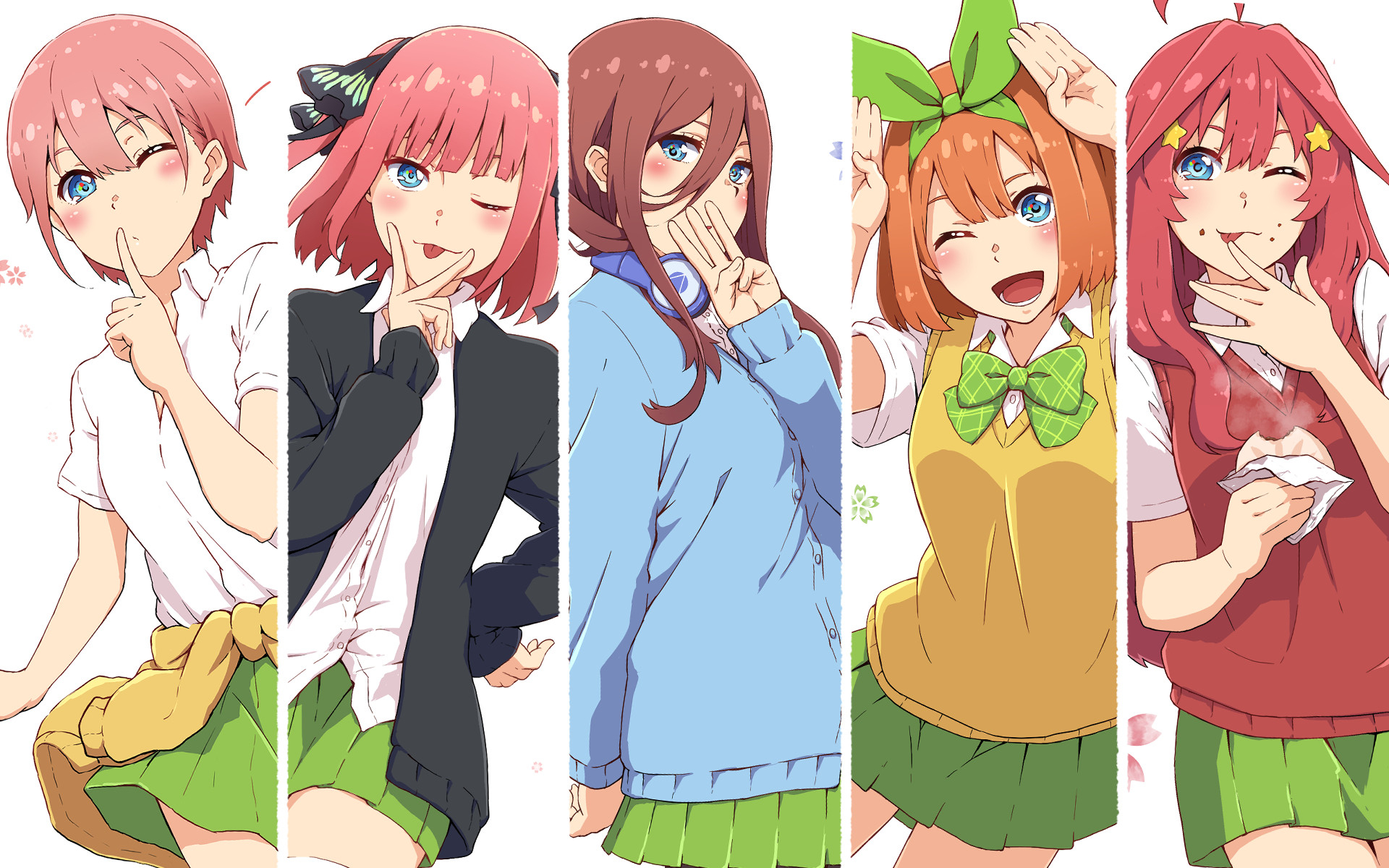 Gotoubun no Hanayome Wallpaper em 2023