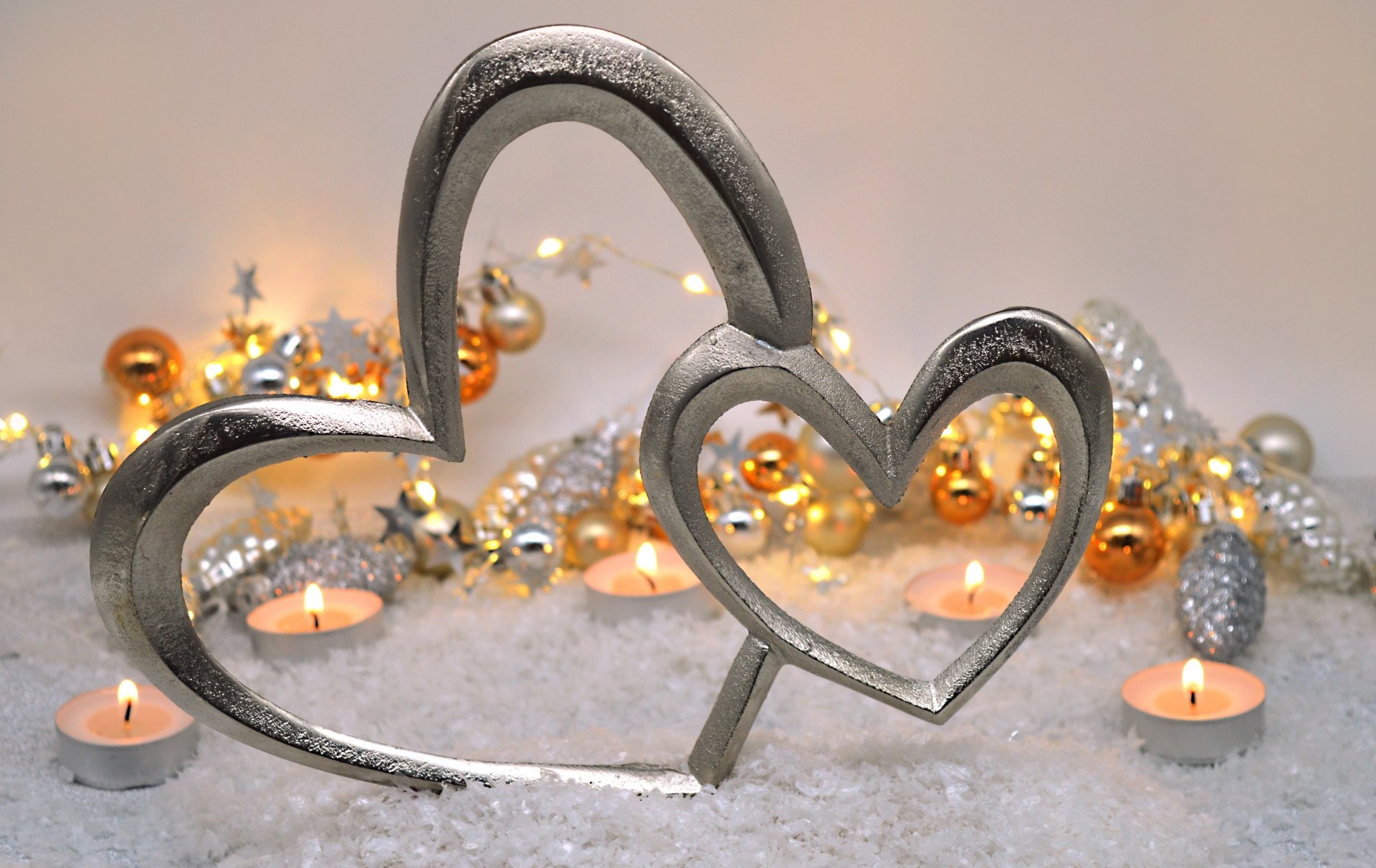 Download Heart-shaped Photography Candle 4k Ultra HD Wallpaper