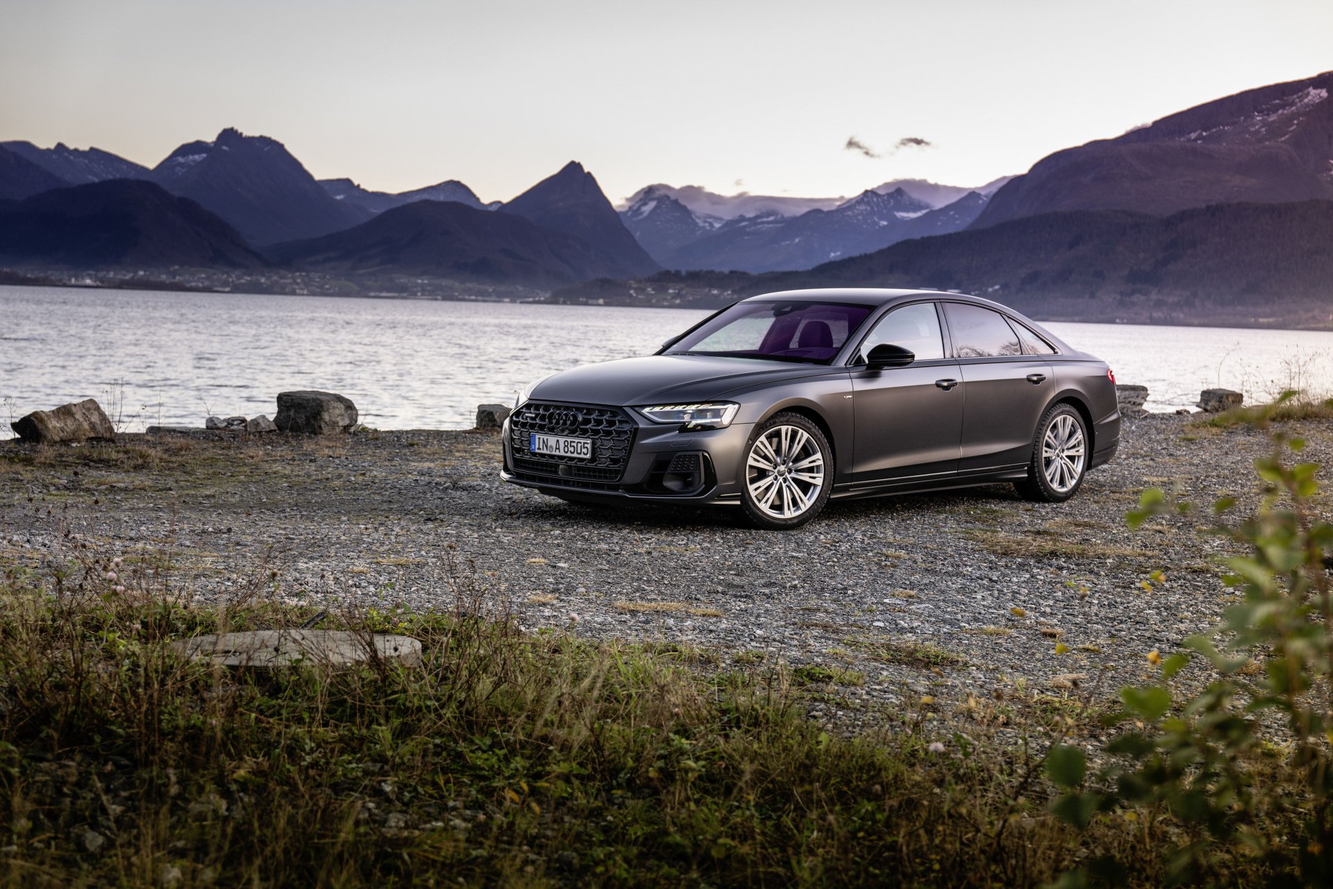 Download Audi A8 Quattro S Line Vehicle Audi A8 8k Ultra HD Wallpaper