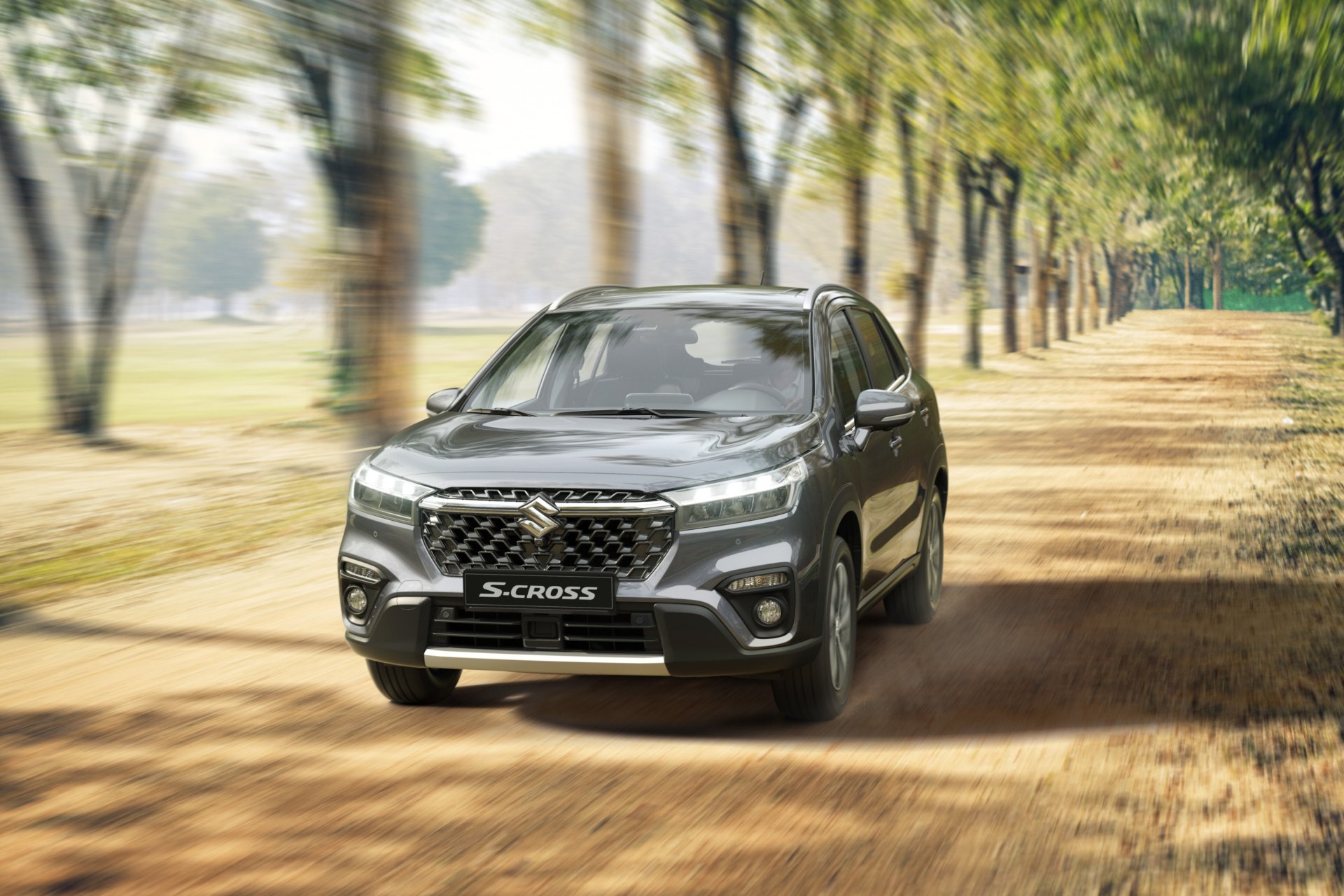 Download SUV Vehicle Suzuki S-Cross Hybrid 4k Ultra HD Wallpaper