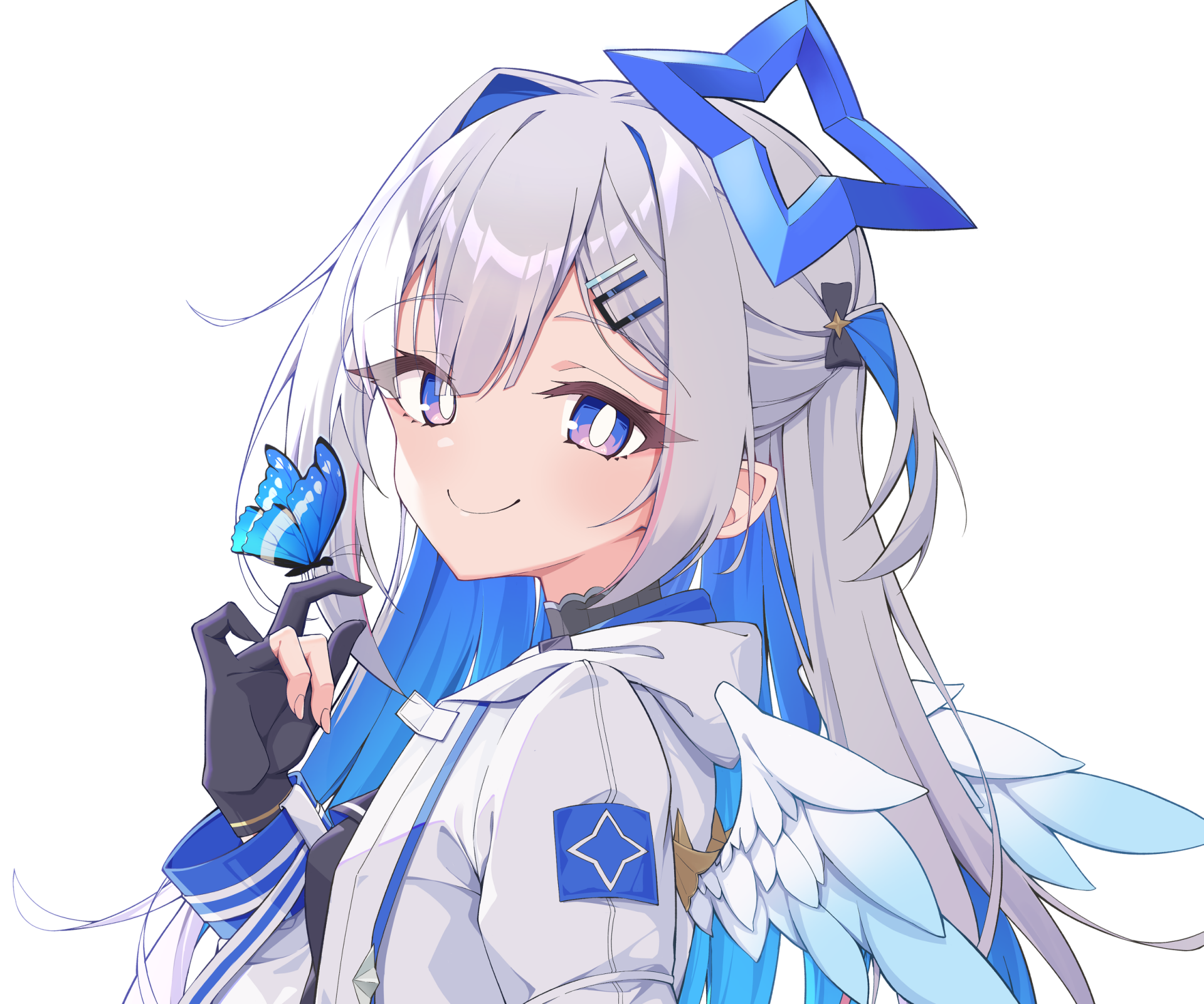 Download Hololive Amane Kanata Anime Virtual Youtuber HD Wallpaper