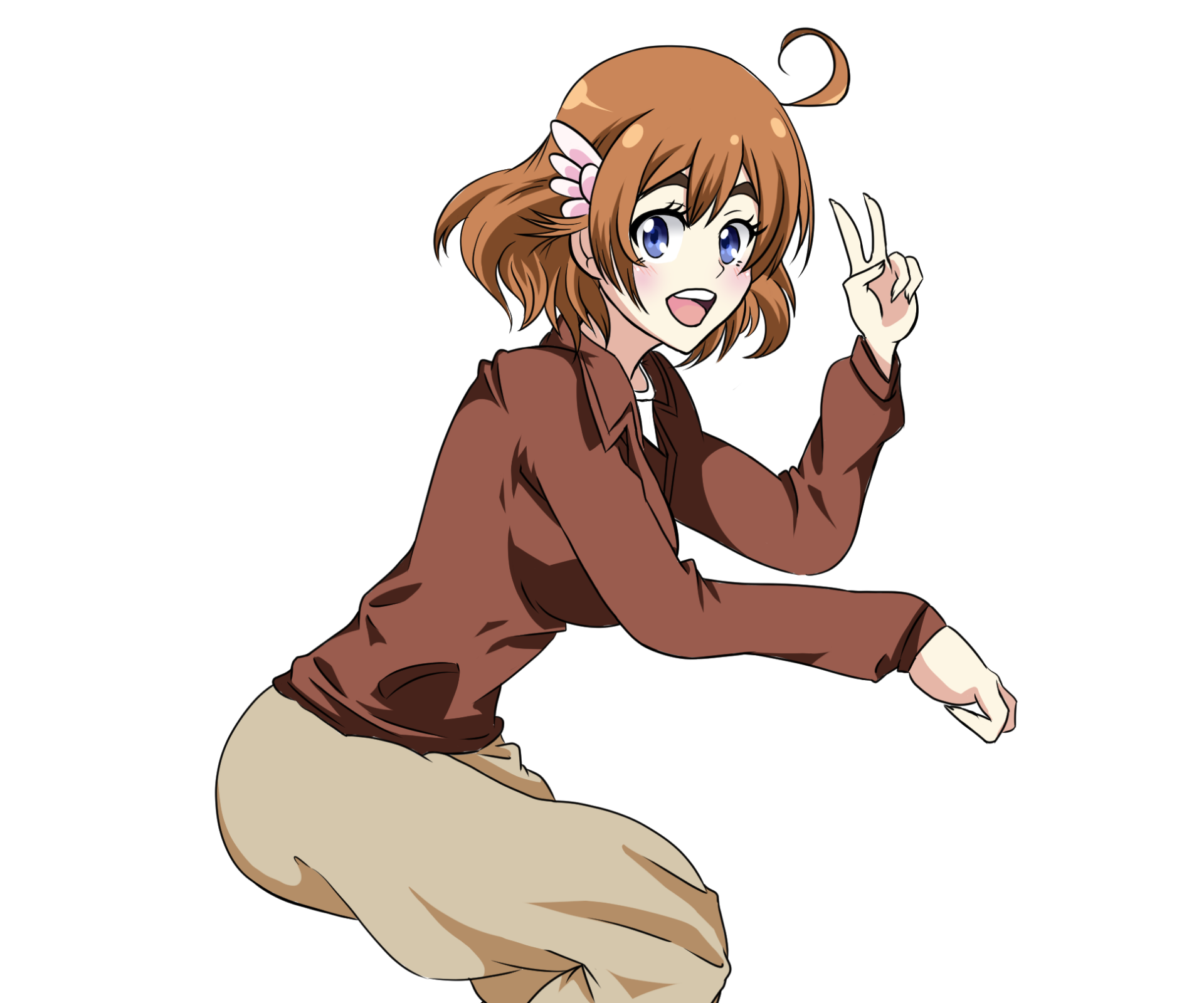 Download Hane Sakura Anime Bakuon!! HD Wallpaper by Tane