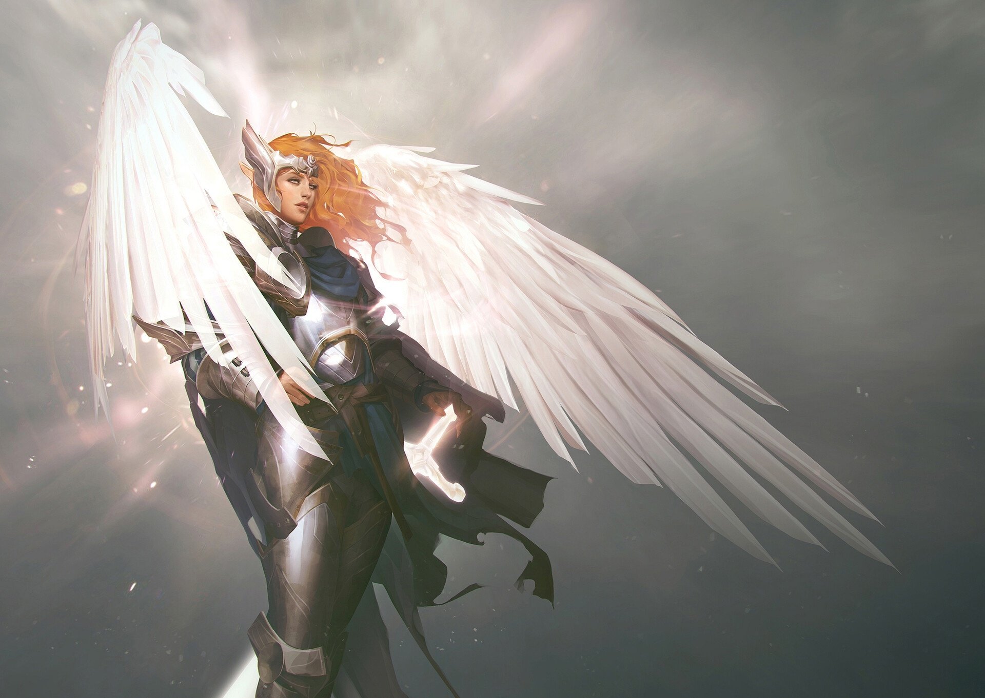 Download Fantasy Angel HD Wallpaper | 1920x1362 | Wallpaper Abyss