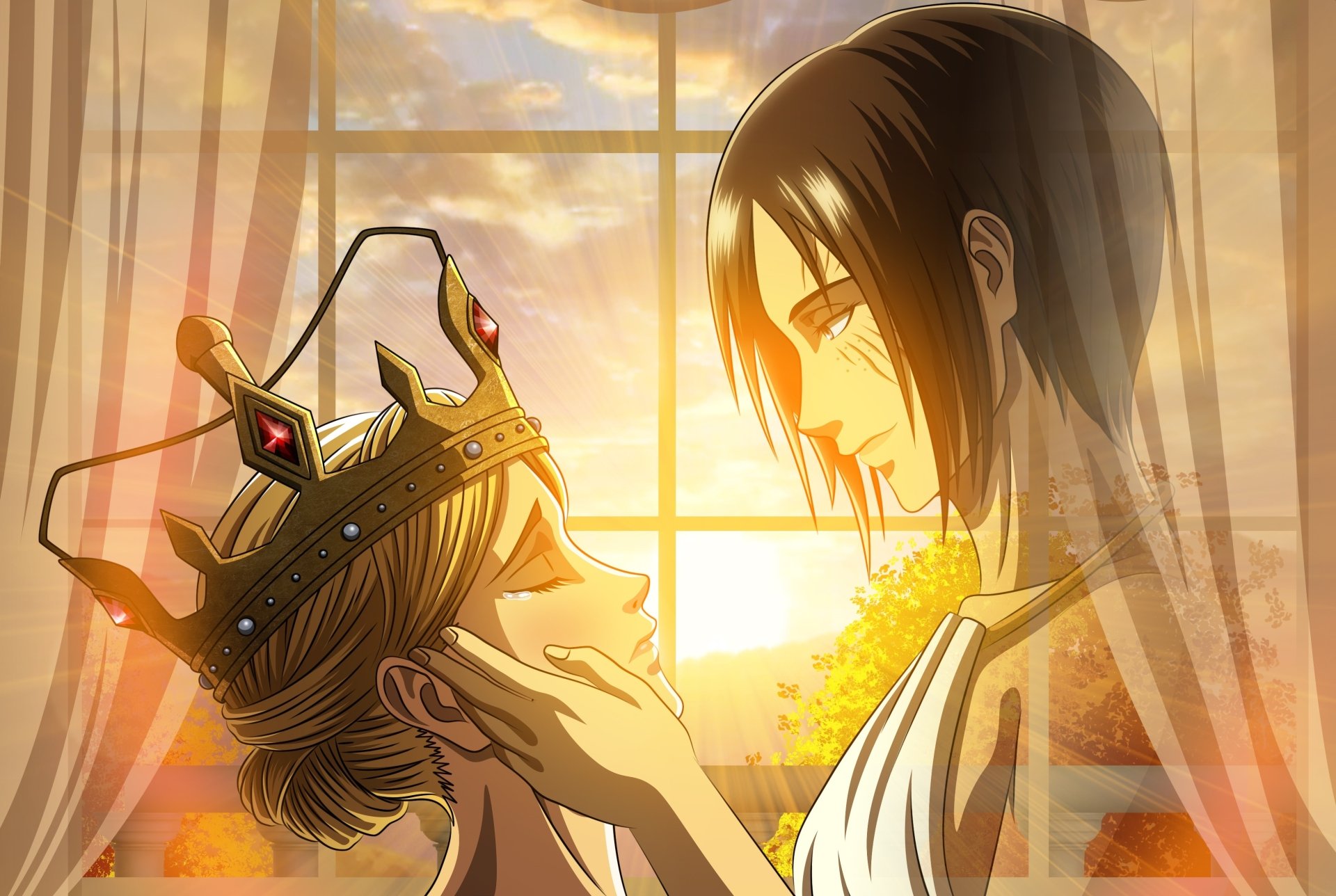 Download Ymir (Attack On Titan) Historia Reiss Anime Attack On Titan HD Wallpaper