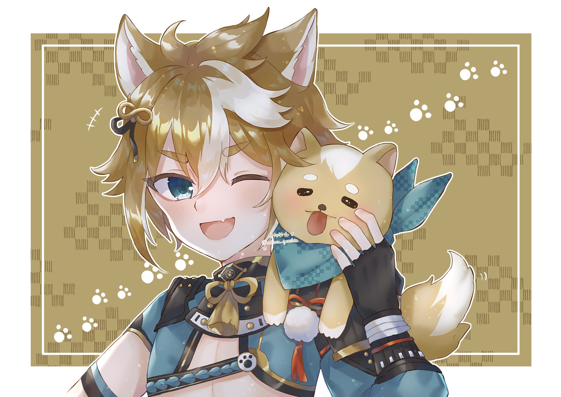 Download Gorou (Genshin Impact) Video Game Genshin Impact 4k Ultra HD Wallpaper