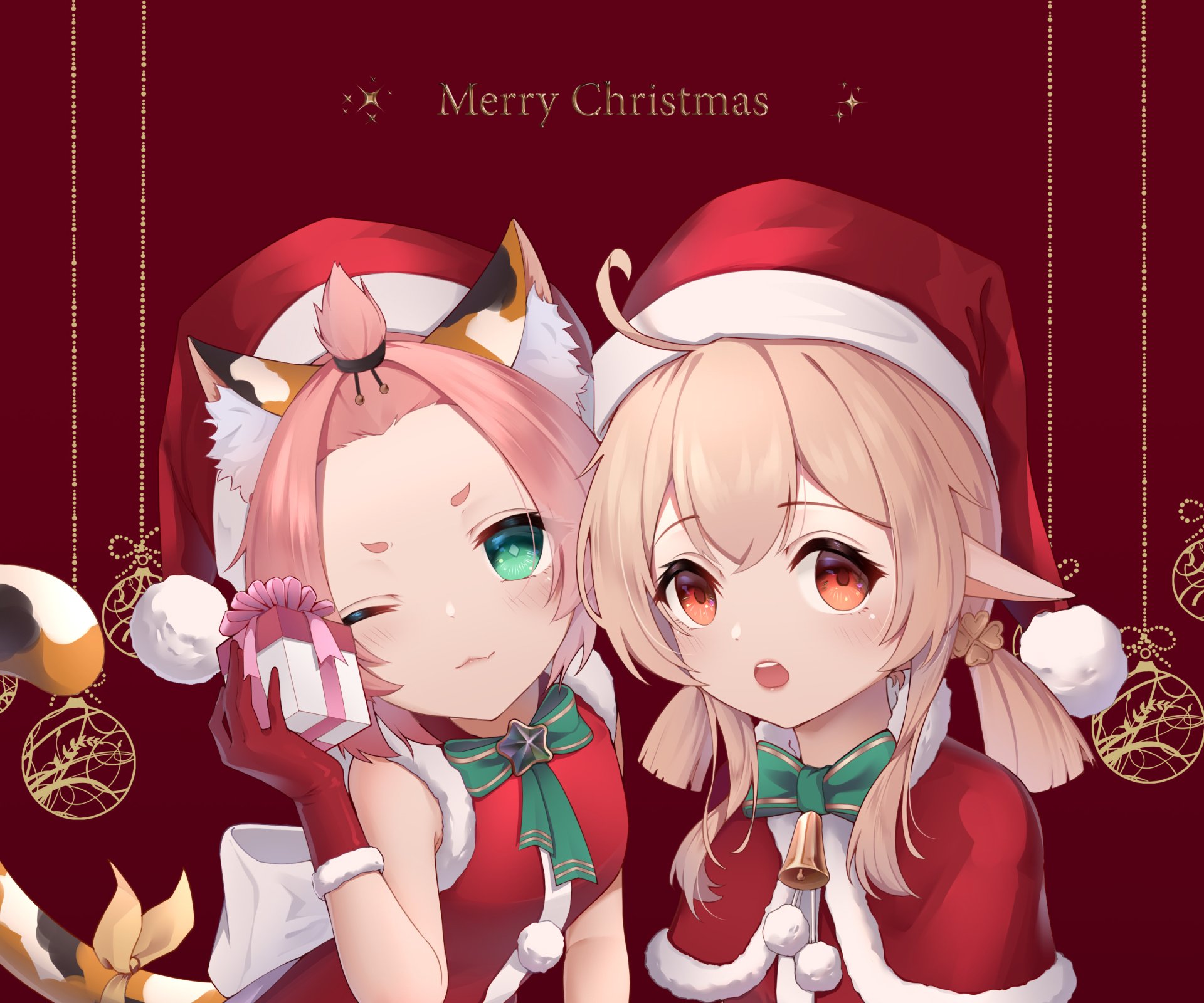 Download Diona (Genshin Impact) Klee (Genshin Impact) Video Game Genshin Impact HD Wallpaper