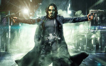 Keanu Reeves Matrix Tapet