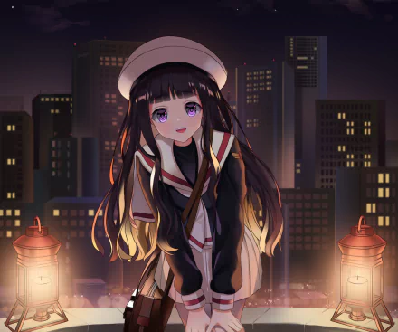 Tomoyo Daidouji Anime Cardcaptor Sakura HD Desktop Wallpaper | Background Image