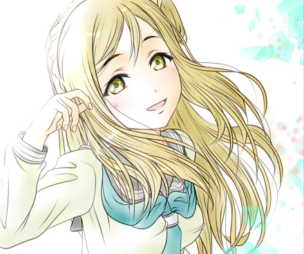 Mari Ohara Anime Love Live! Sunshine!! HD Desktop Wallpaper | Background Image