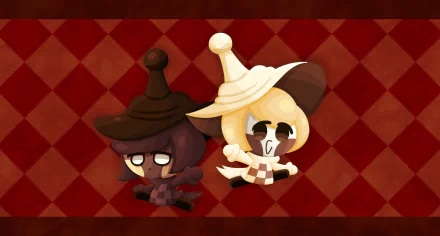 Pawn White Cookie (Cookie Run) Pawn Black Cookie (Cookie Run) video game Cookie Run: OvenBreak HD Desktop Wallpaper | Background Image