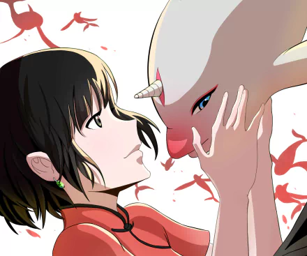 Anime Big Fish & Begonia HD Desktop Wallpaper | Background Image