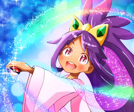 Iris (Pokémon) Anime Pokemon HD Desktop Wallpaper | Background Image