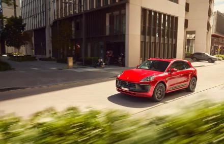 SUV vehicle Porsche Macan GTS HD Desktop Wallpaper | Background Image