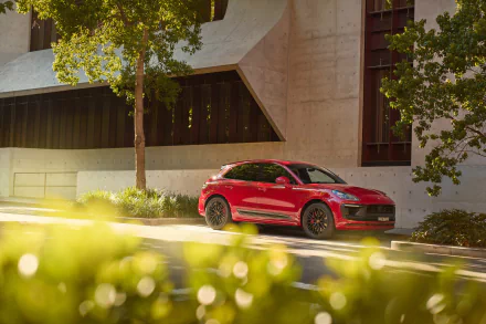 SUV vehicle Porsche Macan GTS HD Desktop Wallpaper | Background Image