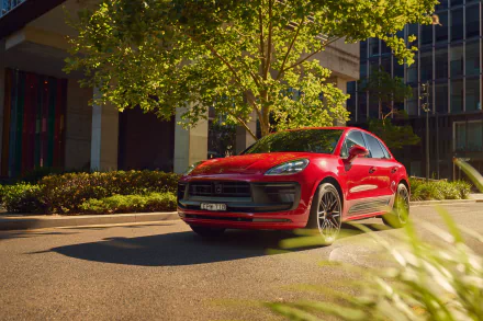 SUV vehicle Porsche Macan GTS HD Desktop Wallpaper | Background Image