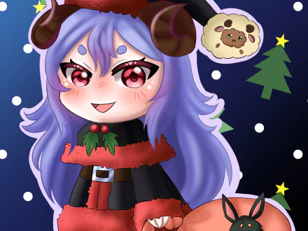 Anime Padoru HD Desktop Wallpaper | Background Image