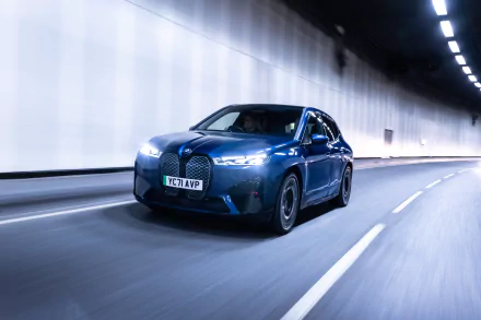 SUV vehicle BMW iX xDrive40 Sport HD Desktop Wallpaper | Background Image