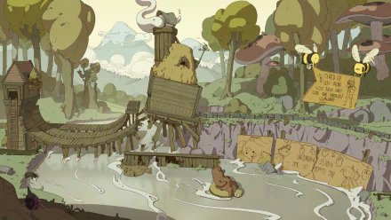 video game OlliOlli World HD Desktop Wallpaper | Background Image