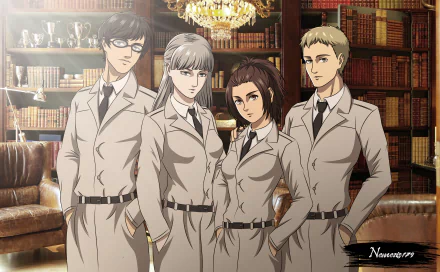 Colt Grice Zofia (Attack on Titan) Udo (Attack on Titan) Hange Zoë Anime Attack on Titan HD Desktop Wallpaper | Background Image