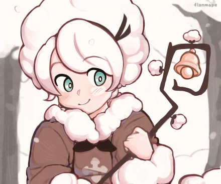 Cotton Cookie (Cookie Run) video game COOKIE RUN: KINGDOM HD Desktop Wallpaper | Background Image