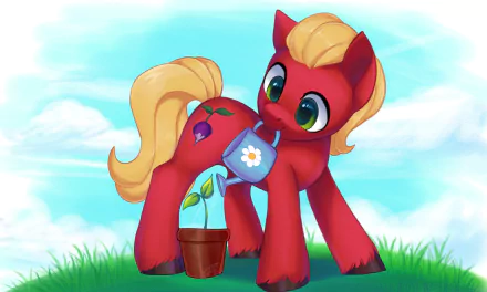 Sprout Cloverleaf movie My Little Pony: A New Generation HD Desktop Wallpaper | Background Image