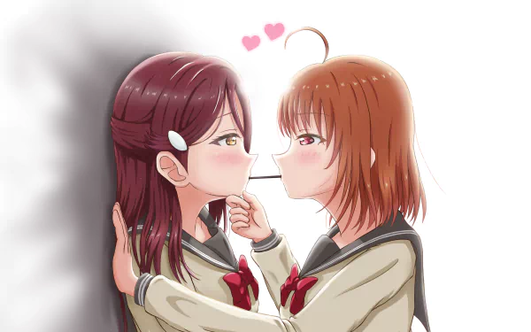 Chika Takami Riko Sakurauchi Anime Love Live! Sunshine!! HD Desktop Wallpaper | Background Image