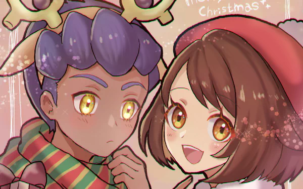 Gloria (Pokémon) Hop (Pokémon) Anime Pokemon HD Desktop Wallpaper | Background Image