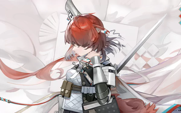 Flametail (Arknights) video game Arknights HD Desktop Wallpaper | Background Image