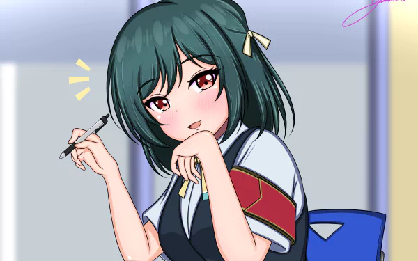 Shioriko Mifune Anime Love Live! Nijigasaki High School Idol Club HD Desktop Wallpaper | Background Image