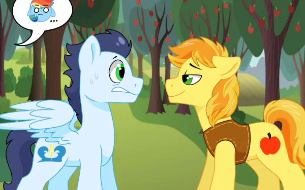 Rainbow Dash Braeburn (My Little Pony) Soarin (My Little Pony) TV Show My Little Pony: Friendship Is Magic HD Desktop Wallpaper | Background Image