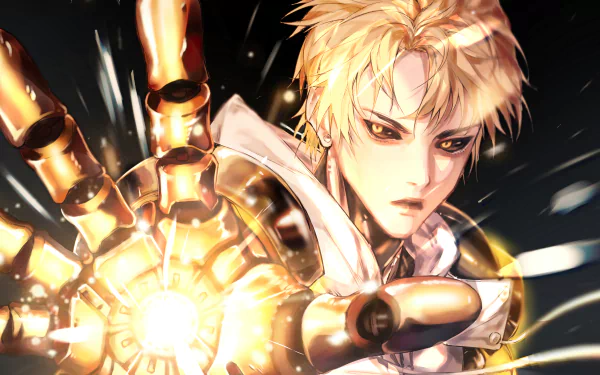 Genos (One-Punch Man) Anime One-Punch Man HD Desktop Wallpaper | Background Image