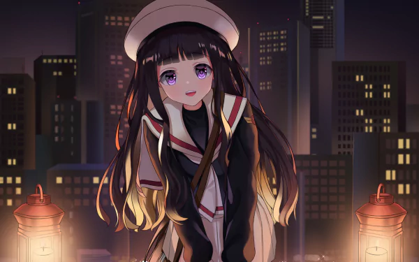 Tomoyo Daidouji Anime Cardcaptor Sakura HD Desktop Wallpaper | Background Image