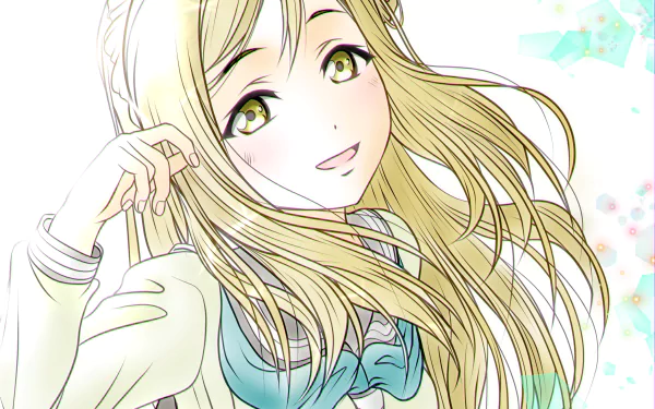 Mari Ohara Anime Love Live! Sunshine!! HD Desktop Wallpaper | Background Image
