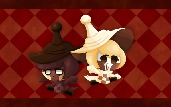 Pawn White Cookie (Cookie Run) Pawn Black Cookie (Cookie Run) video game Cookie Run: OvenBreak HD Desktop Wallpaper | Background Image