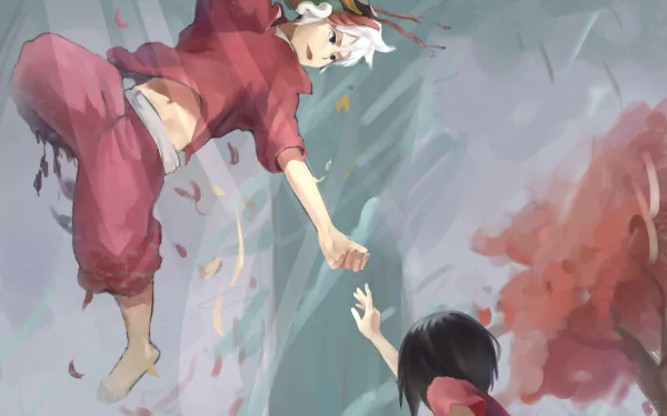 Anime Big Fish & Begonia HD Desktop Wallpaper | Background Image