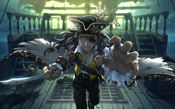 Leona Kingscholar video game Twisted Wonderland HD Desktop Wallpaper | Background Image