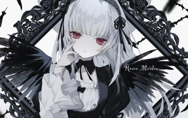 Suigintou (Rozen Maiden) Anime Rozen Maiden HD Desktop Wallpaper | Background Image