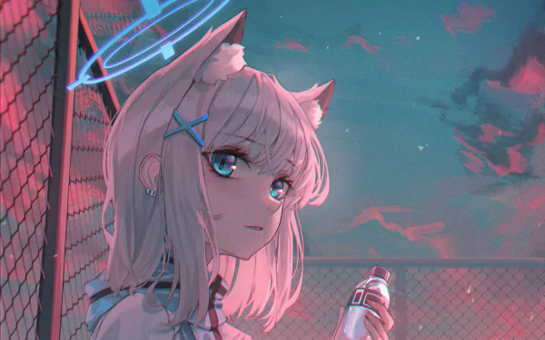 Shiroko Sunaookami video game Blue Archive HD Desktop Wallpaper | Background Image