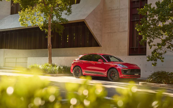 SUV vehicle Porsche Macan GTS HD Desktop Wallpaper | Background Image