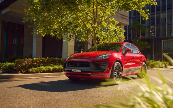 SUV vehicle Porsche Macan GTS HD Desktop Wallpaper | Background Image