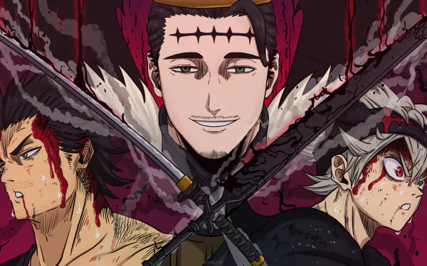 Dante (Black Clover) Zenon (Black Clover) Yami Sukehiro Asta (Black Clover) Anime Black Clover HD Desktop Wallpaper | Background Image