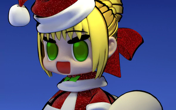 Anime Padoru HD Desktop Wallpaper | Background Image