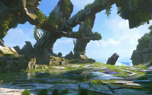 video game Sonic Frontiers HD Desktop Wallpaper | Background Image