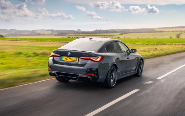 vehicle BMW i4 M50 HD Desktop Wallpaper | Background Image