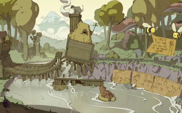 video game OlliOlli World HD Desktop Wallpaper | Background Image