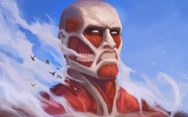 Bertholdt Hoover Colossal Titan Anime Attack on Titan HD Desktop Wallpaper | Background Image