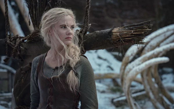 Ciri (The Witcher) Freya Allan TV Show The Witcher HD Desktop Wallpaper | Background Image